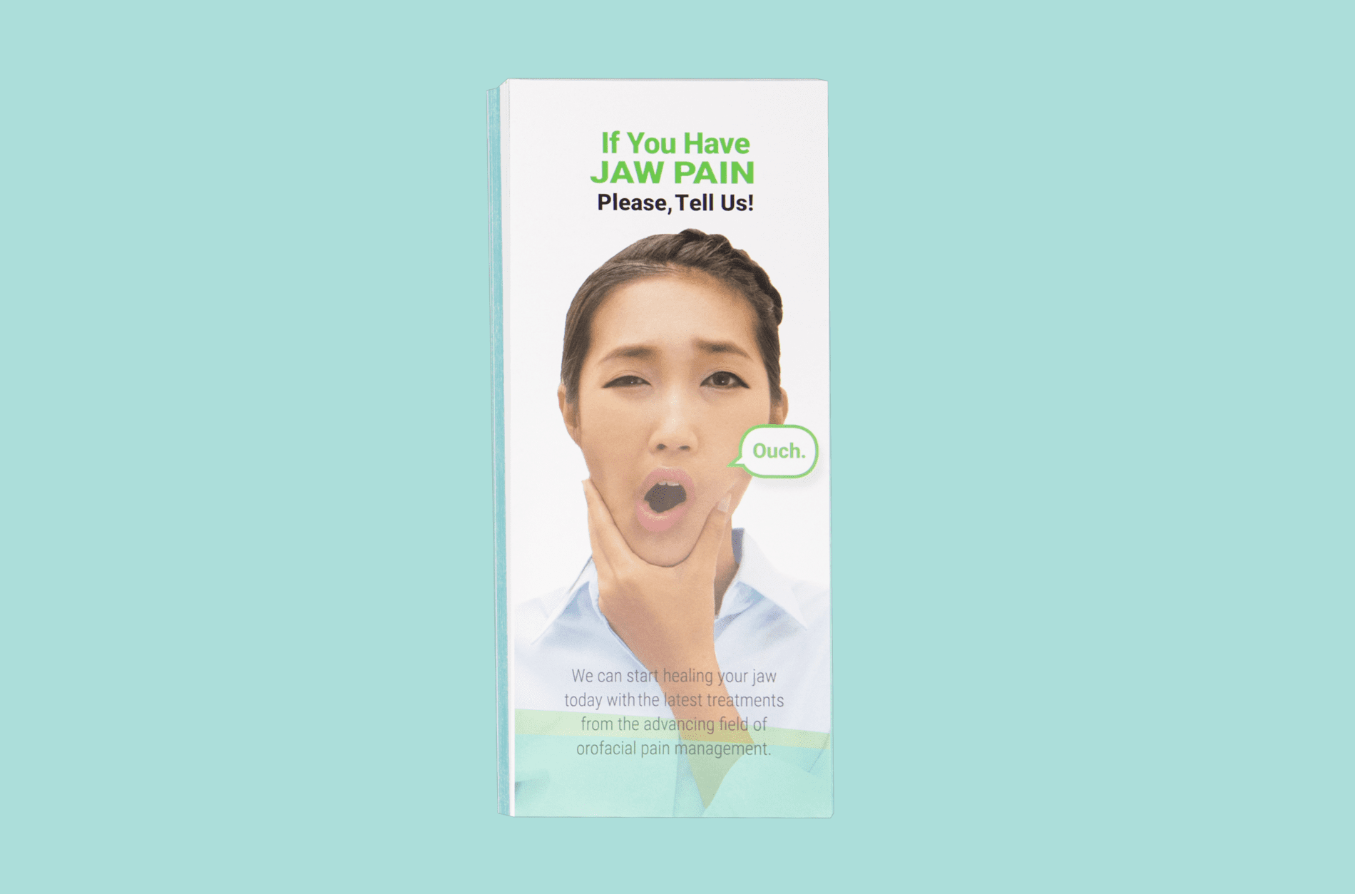Jaw Pain Flyer