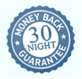 30 night Money back guarantee