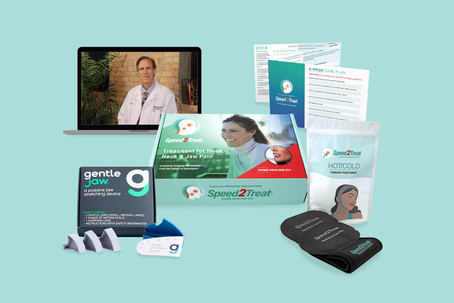 TMD Support Kit - Hot/Cold Therapy for TMJ